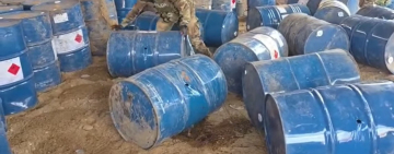 En caso de turriles de precursores, la Fiscalía investiga a cinco personas