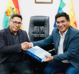 Exministros Huanca-Mamami en celdas de la FELCC tras su aprensión en caso EMAPA