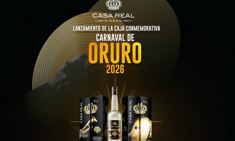Casa Real rinde homenaje a las bandas del Carnaval de Oruro con edición limitada