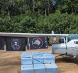 La FAB de Brasil intercepta avioneta procedente de Bolivia con 500 kilos de cocaina