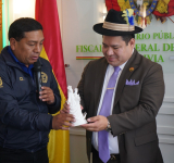 Morenada Central Oruro invita al Fiscal General ser parte del Carnaval 2026