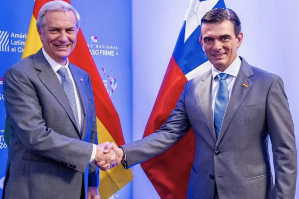 José Antonio Kast y Rodrigo Paz buscan retomar los vínculos diplomáticos y comerciales entre Chile y Bolivia