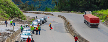 Tras inspección, ABC verifica deterioro en la Doble Vía El Sillar