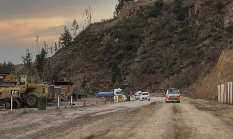 Restricción vehicular regirá de 09:00 a 17:00 en el tramo Llavini – Bombeo