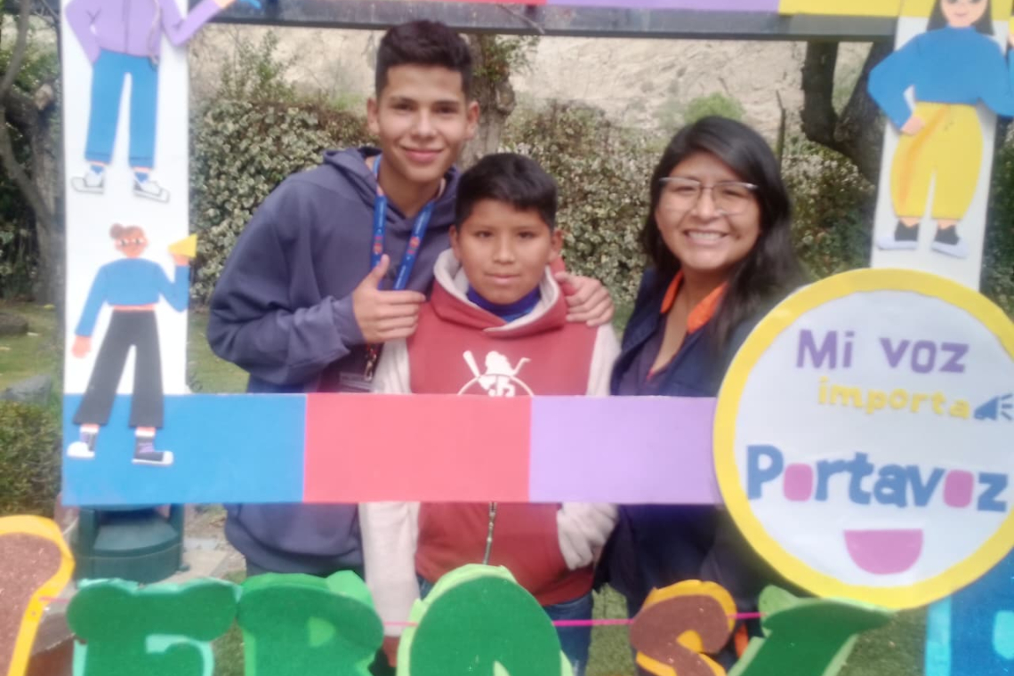 Diez mil niñas, niños y adolescentes aportan a edificar las metas del desarrollo hacia el 2030