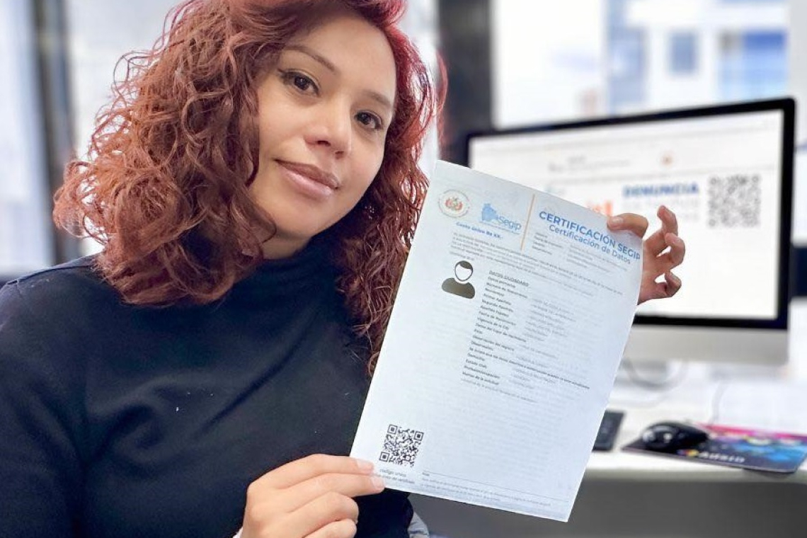 Los certificados para la cédula de identidad ya cuentan con respaldo electrónico legal