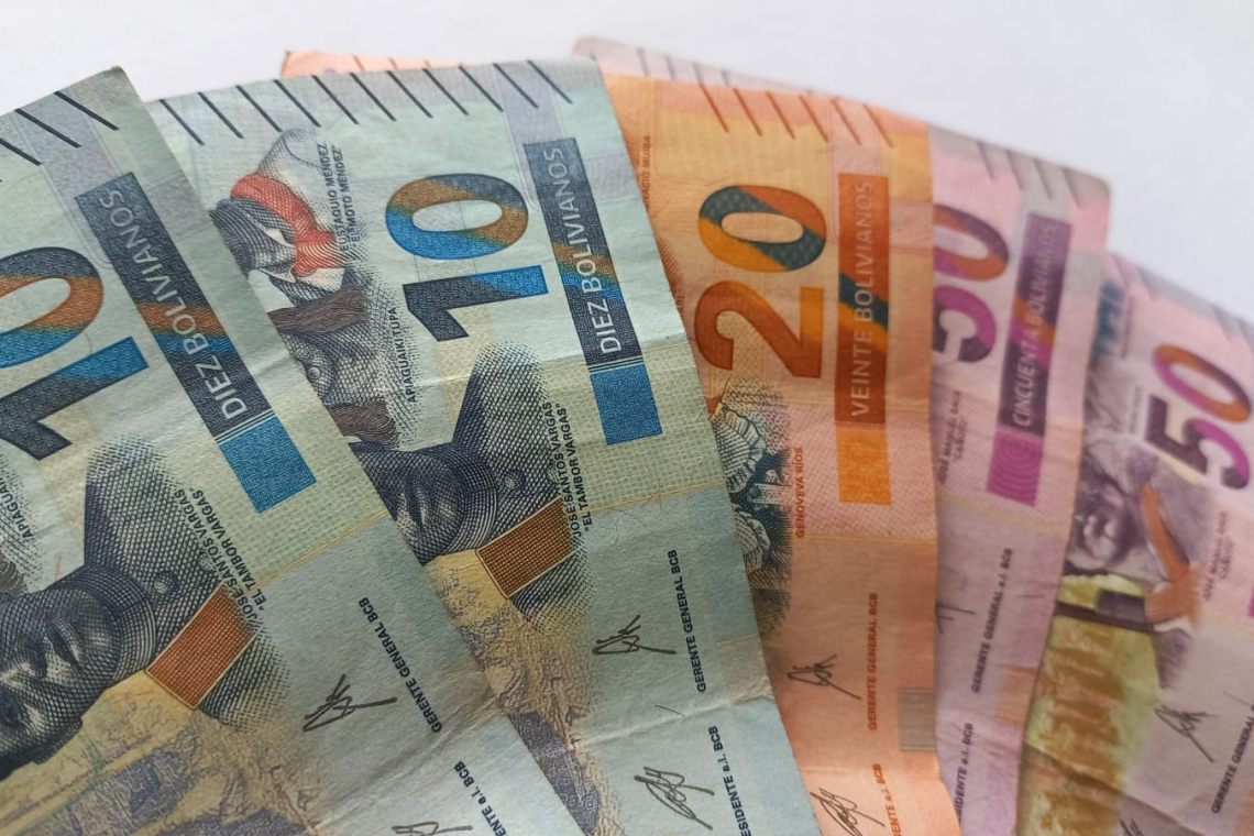 BCB: Billetes inhabilitados representan una porción mínima del conjunto que circula en el país