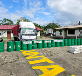 FELCN aprehende a chofer por transportar químicos para elaborar droga
