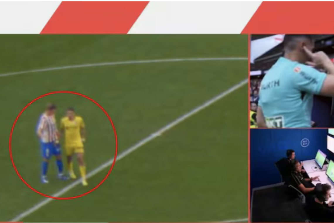 Discutió con su rival y le pellizcó los testículos: la insólita expulsión en la victoria del Atlético Madrid sobre Getafe