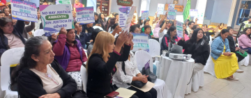 Por los DDHH, mujeres y jóvenes impulsan foros con candidatos en 22 municipios