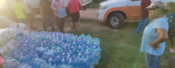 YPFB entrega ayuda a familias afectadas por inundaciones en Abapó