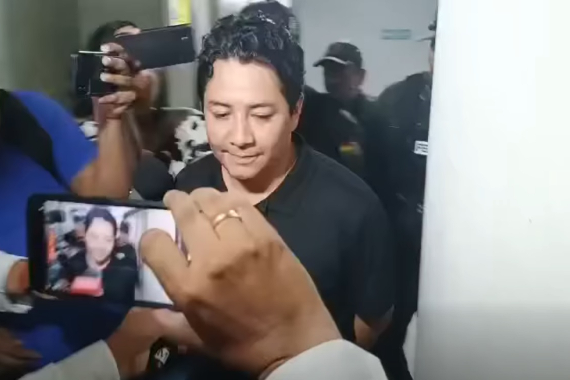 Envían a la cárcel al hijo del expresidente Luis Arce