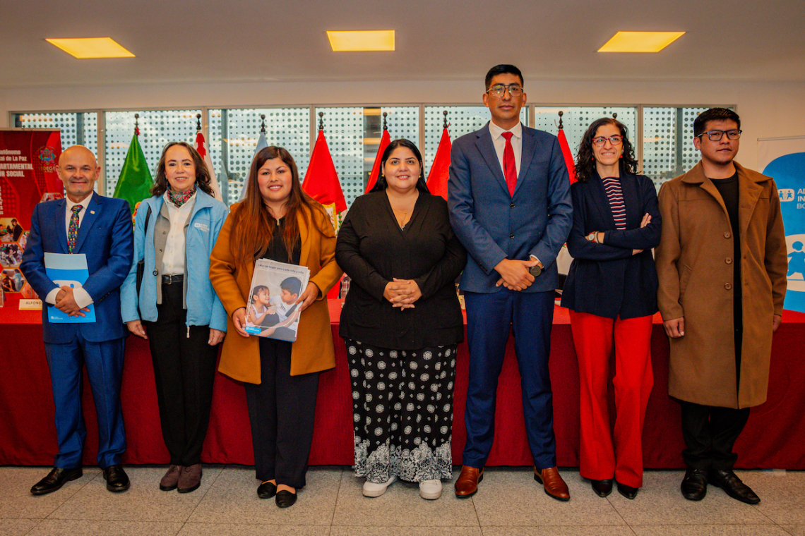 Bolivia avanza en la reforma del cuidado infantil con  experiencias en marcha como la Familia Sustituta Temporal