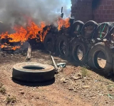 Incendio en corral con llantas deja 13 animales muertos en Villazón