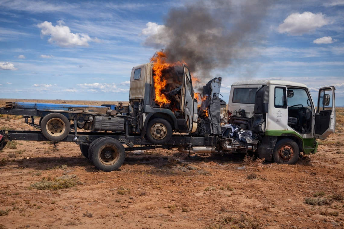 Aduana incinera vehículo comisado para evitar su recuperación ilegal