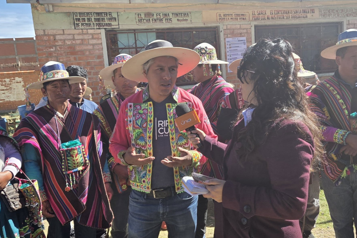 Edgar Sánchez Aguirre gana la Gobernación de Oruro en segunda vuelta