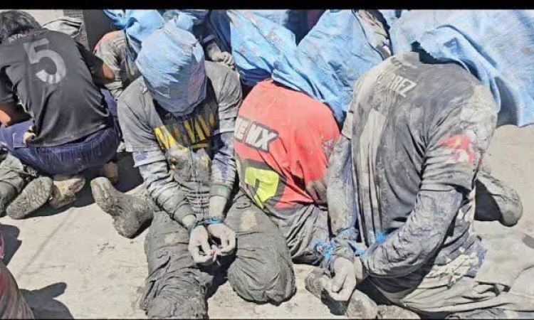 En Cerro Rico de Potosí jukus toman rehenes y 22 implicados termina aprehendidos