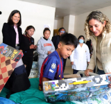 Hospital del Norte da de alta al niño Rubén, sobreviviente del siniestro aéreo