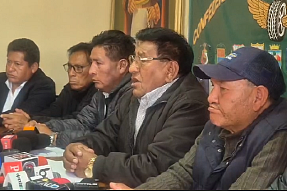Choferes confirman asistencia a diálogo convocado por el Gobierno este miércoles