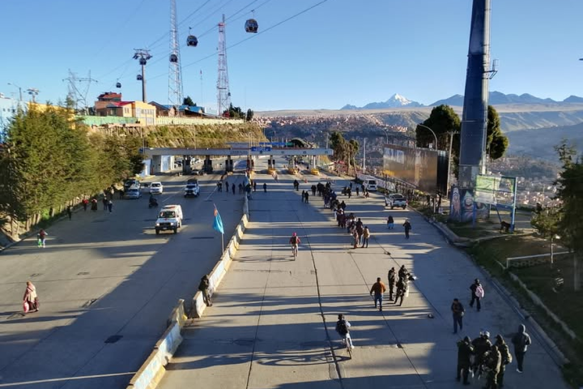 ABC registra bloqueos del sector transporte en cuatro departamentos