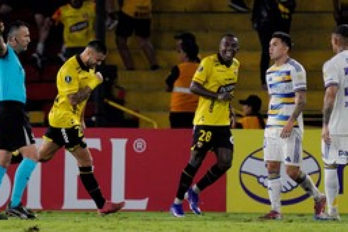 Boca Juniors perdió 1-0 con Barcelona en Ecuador y se complicó en la Copa Libertadores