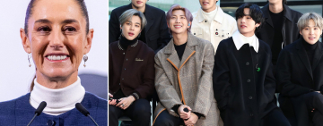 ¿Sheinbaum 'K-poper'? El anuncio que enloquece a los fans de BTS en México