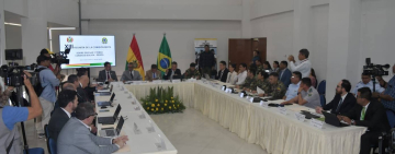 Bolivia y Brasil consolidan cinco ejes de acción conjunta contra el narcotráfico