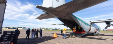 Presidente activa puente aéreo para garantizar seguridad alimentaria para La Paz