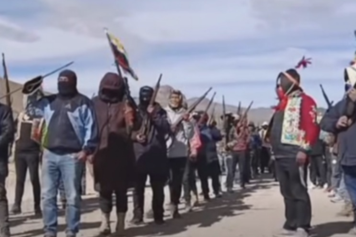  Ministerio de Defensa y Fuerzas Armadas alertan de presencia de grupos irregulares con armamento bélico