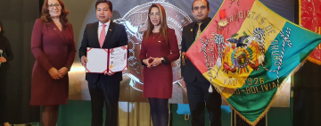 Asociación de Periodistas de Oruro recibe la medalla “Orgullo Orureño 2026” en el año de su centenario
