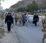 Operativo militar-policial desbloquea la ruta Río Abajo-La Paz