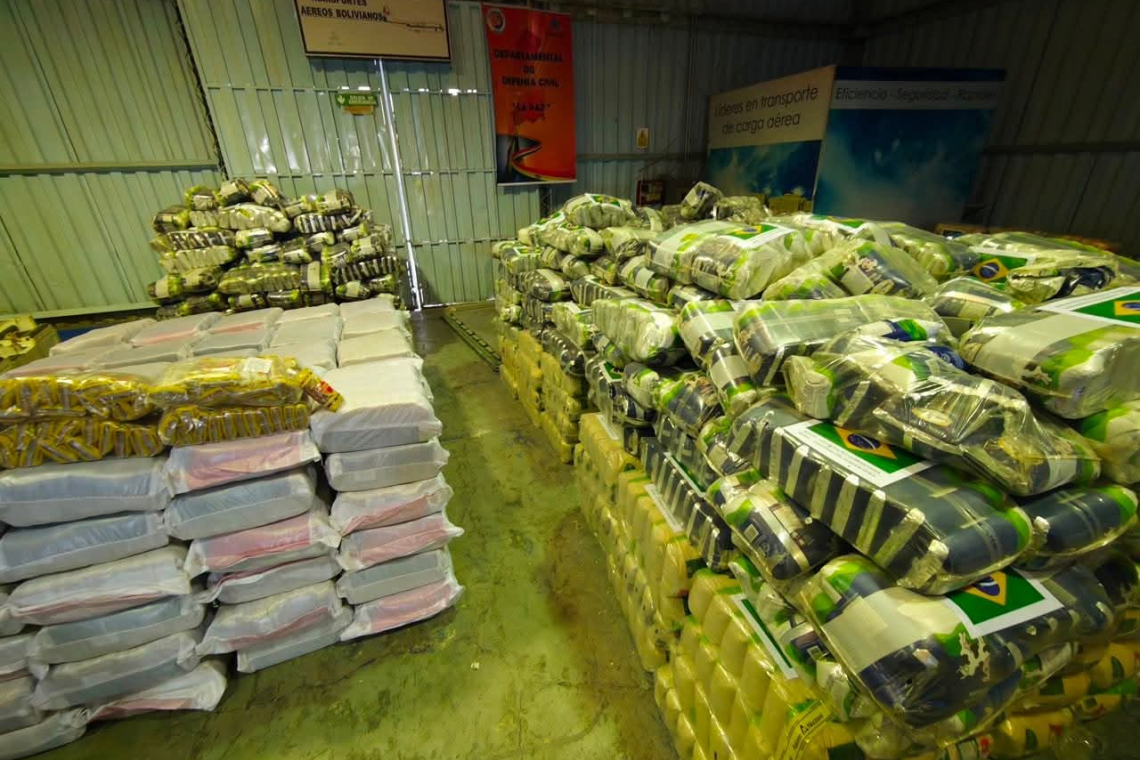 Gobierno entrega 25 Tn de donaciones de Perú y Brasil para sectores vulnerables