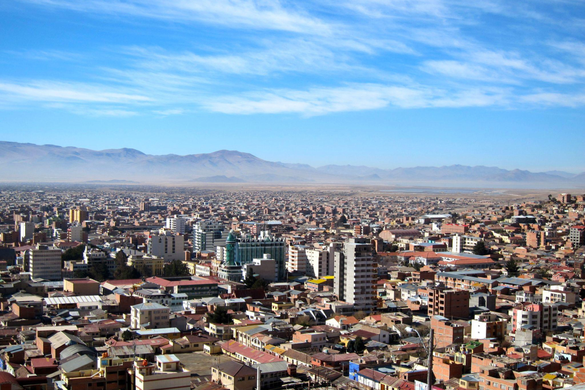 Oruro soportará temperaturas de hasta -8 °C y heladas continuas durante los próximos días