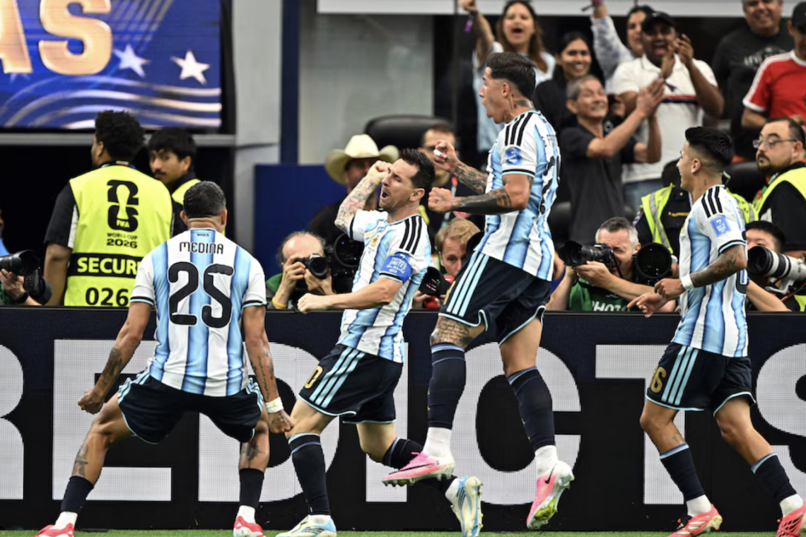 Con un Messi histórico, Argentina venció 2-0 a Austria y avanzó a los 16avos de final del Mundial 2026