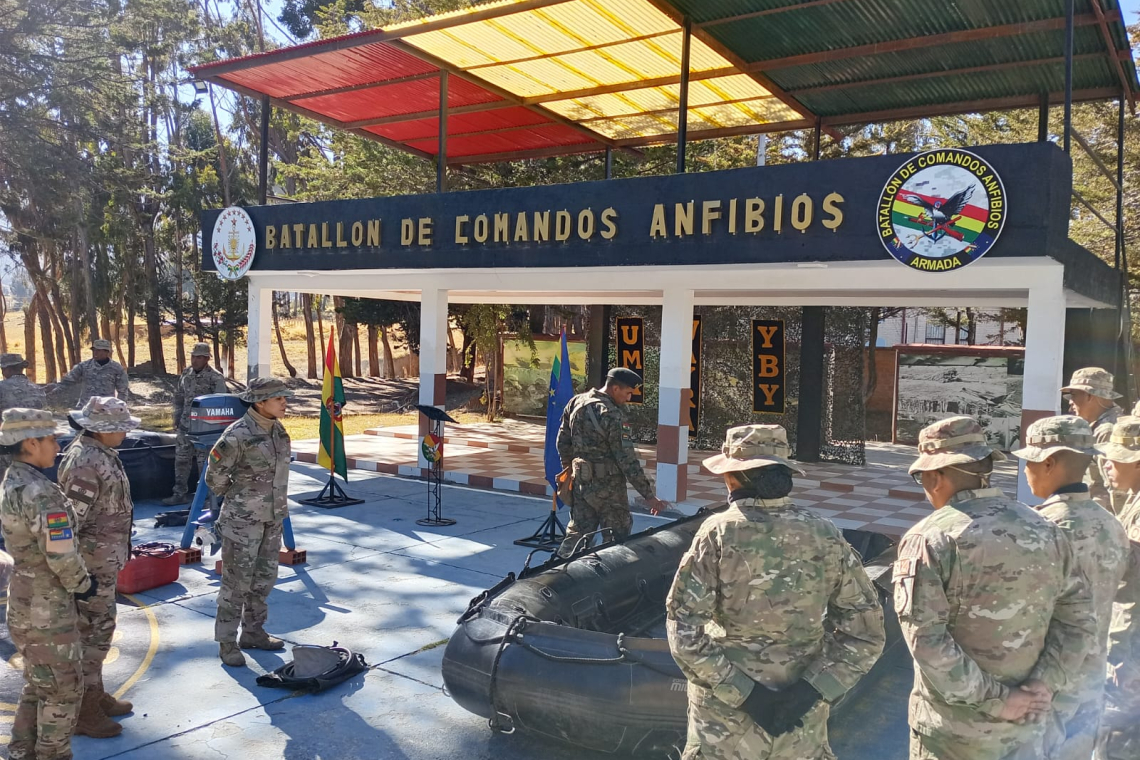 Batallón de Comandos Anfibios fortalece su capacidad operativa con curso de paramédico en combate