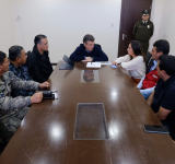 Presidente evalúa incendio en Tarija y afirma permanencia del Gobierno hasta extinguir el fuego