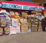 Gobernación de Cochabamba entrega más de 23 toneladas de alimentos para beneficiar a casi 3.900 niños, niñas, adolescentes y jóvenes