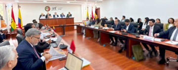 Bolivia en reunión de alto nivel de la Comunidad Andina fortalecen atención en fronteras