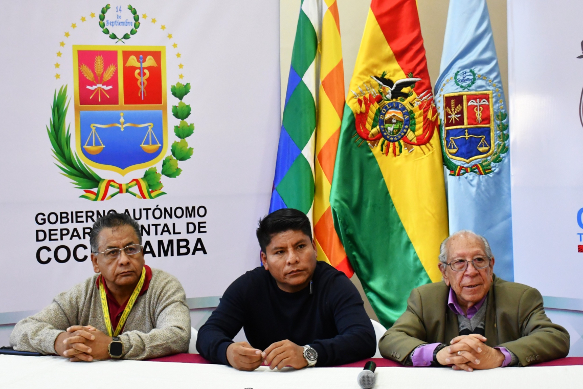 Gobernador de Cochabamba presentará propuesta de distribución de recursos en la reunión nacional de gobernadores
