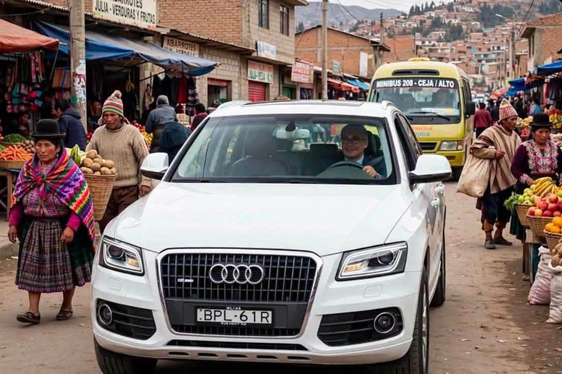 Fiscalía admite denuncia contra ministro José Gabriel Espinoza por el Audi Q4 