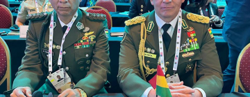 En foro que reúne a 900 delegados de 110 países, Bolivia sella alianzas contra el crimen