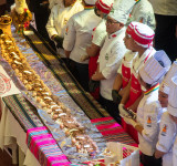 Identidad y la deliciosa gastronomía orureña se fusionan para el Tercer Festival del Charquekán más largo del Mundo