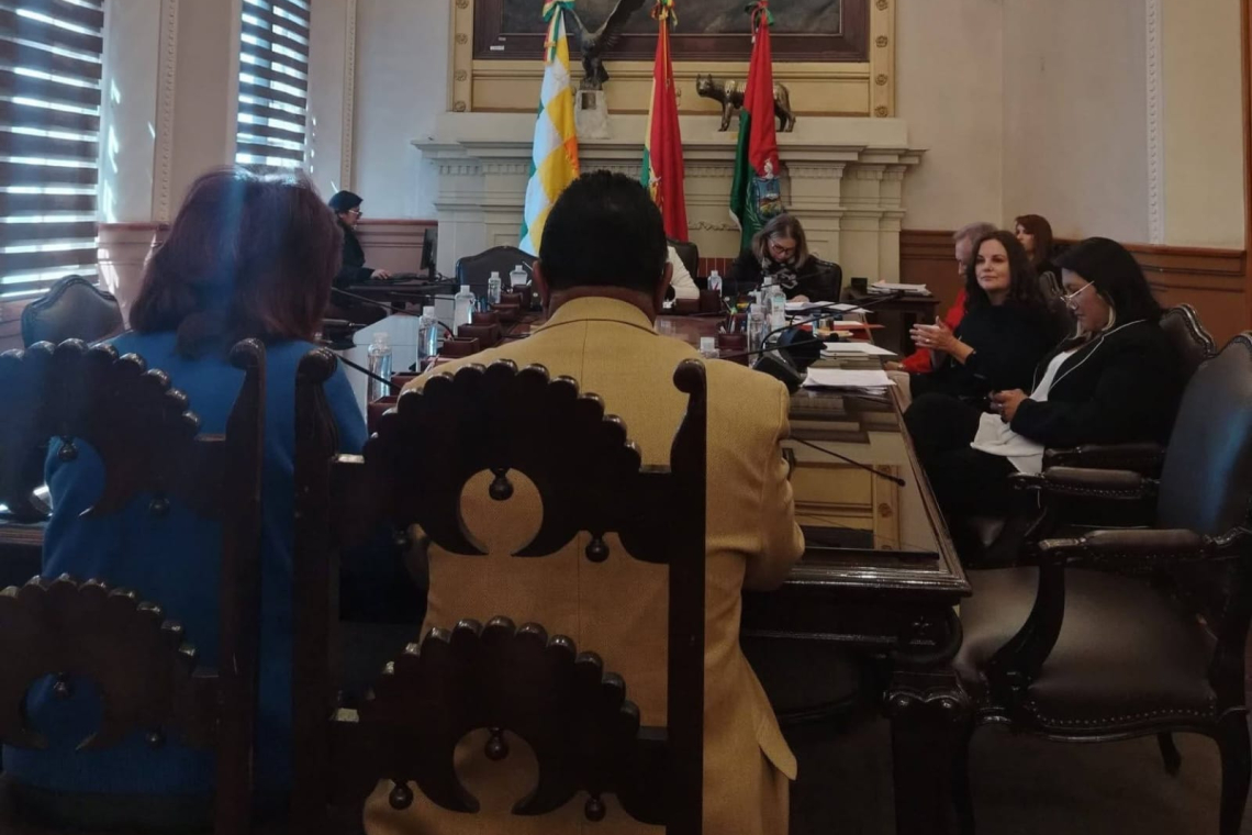 En el Concejo Municipal de La Paz Villa Fátima denuncia abandono y exige obras 