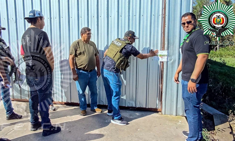 Personal antidroga interviene hangares y confisca dos avionetas en La Guardia