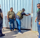 Personal antidroga interviene hangares y confisca dos avionetas en La Guardia