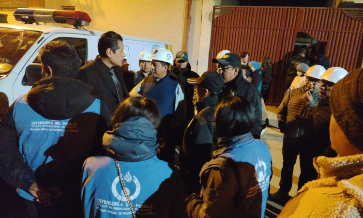 Defensor del Pueblo expresa su solidaridad con familias de víctimas de las explosiones