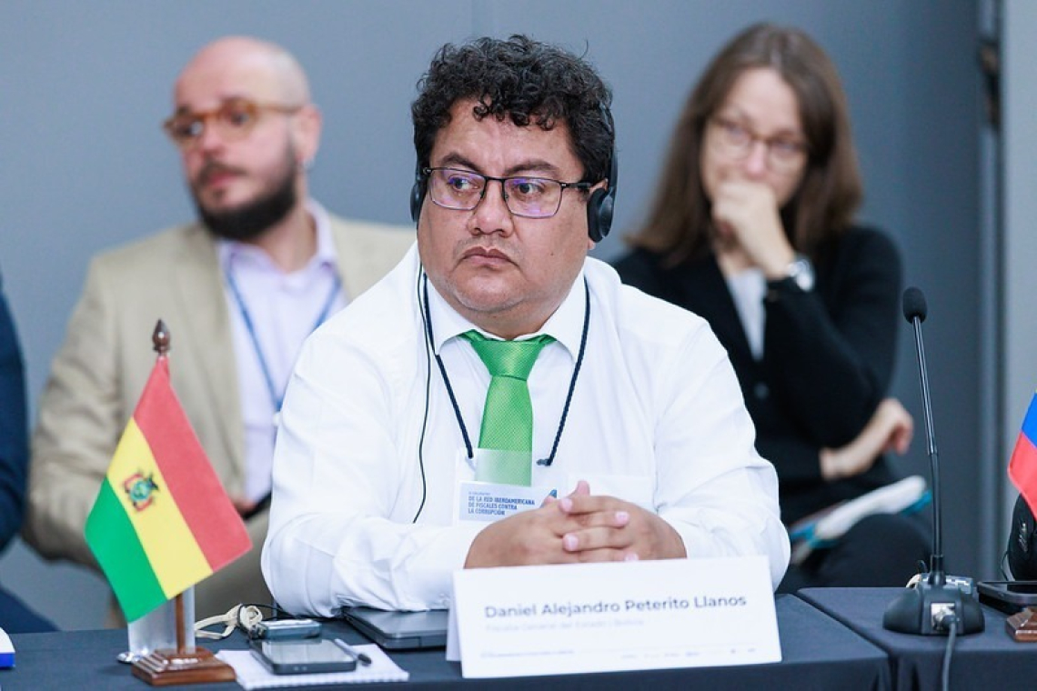 Bolivia participan en la Red Iberoamericana de Fiscal contra la Corrupción en Brasilia 