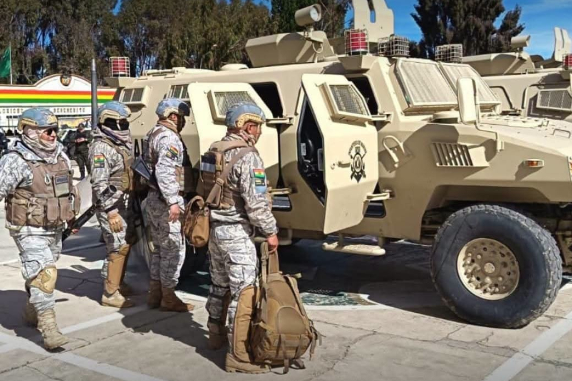 Fuerzas Especiales de las FFAA montan guardia para repelar al crimen en San Ignacio de Velasco
