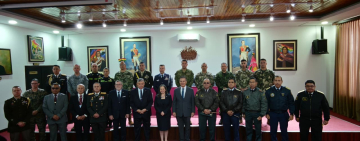 Bolivia sede del taller Multinacional de Control y Manejo de Crisis asisten seis países