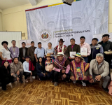 Gobierno firma convenios para ejecutar siete proyectos de agua y riego en Oruro, Cochabamba y Potosí 